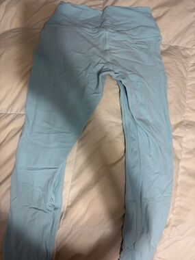 lululemon athletica Sky-Blue High-Rise Performance Leggings